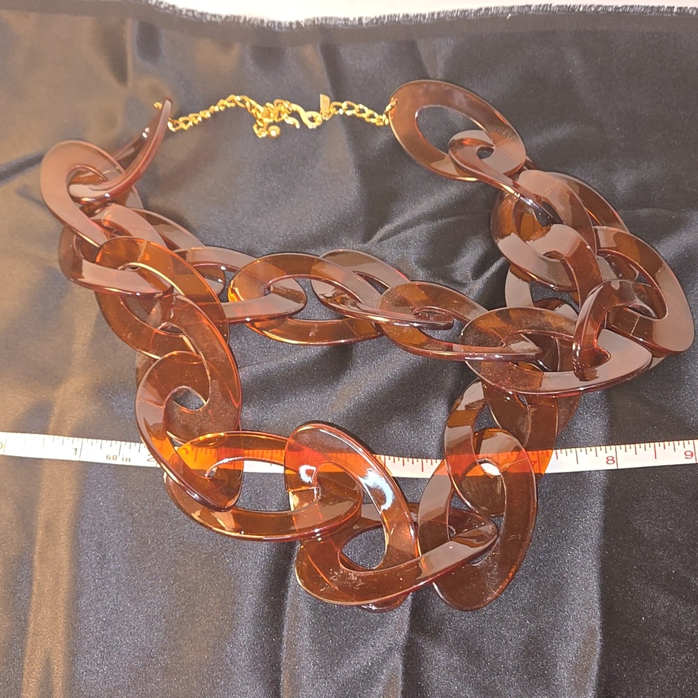 Vintage lucite Kenneth lane two strand
